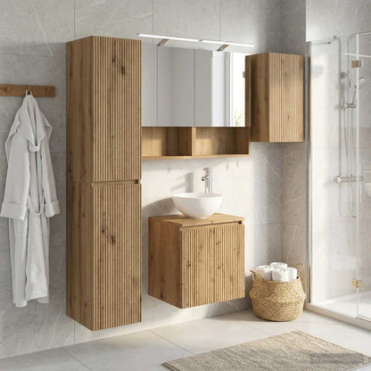 Bathroom Cabinet Set 5 pcs Artisan Oak 50 x 14.5 x 70 cm