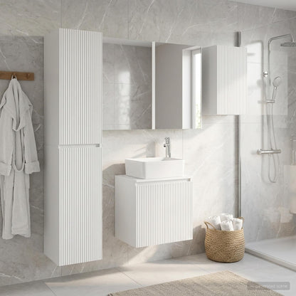 Bathroom Cabinet Set 5 pcs White 53 x 15.5 x 70 cm