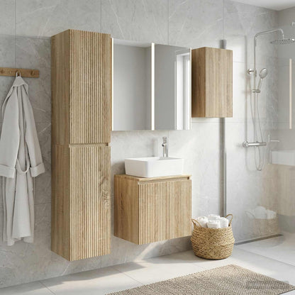 Bathroom Cabinet Set 5 pcs Sonoma Oak Engineered Wood