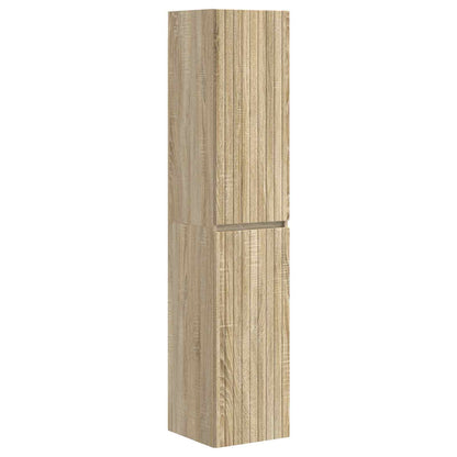 Bathroom Cabinet Set 5 pcs Sonoma Oak 43 x 11.5 x 60.5 cm