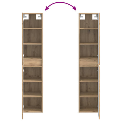 Bathroom Cabinet Set 5 pcs Artisan Oak 43 x 11.5 x 60.5 cm