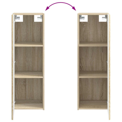 Bathroom Furniture Set 4 pcs Sonoma Oak