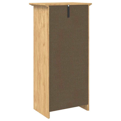 Bathroom Cabinet with Drawer BODO Honey Brown 44 x 30 x 90 cm