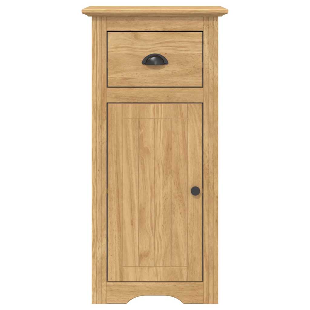 Bathroom Cabinet with Drawer BODO Honey Brown 44 x 30 x 90 cm