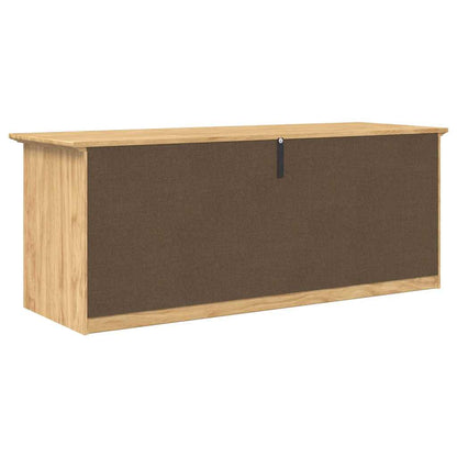 Hallway Bench BODO Honey Brown 118 x 40 x 50 cm Engineered Wood