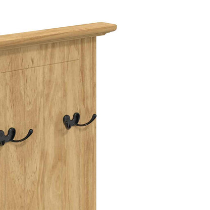 Hallway Cabinet with Drawer BODO Honey Brown 50 x 40 x 156.7 cm
