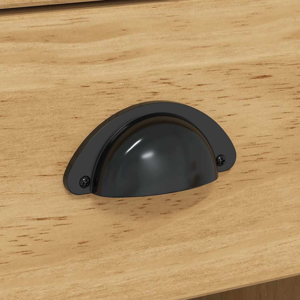 Bedside Cabinet with Drawer BODO Honey Brown 53 x 38.5 x 67 cm