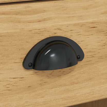 Bedside Cabinet with Drawer BODO Honey Brown 53 x 38.5 x 67 cm