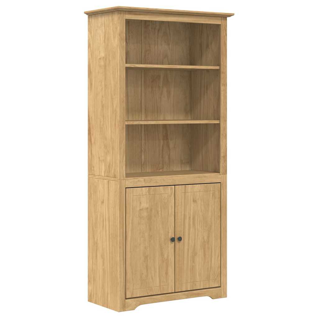 Bookcase BODO Honey Brown 82 x 40 x 173 cm Engineered Wood