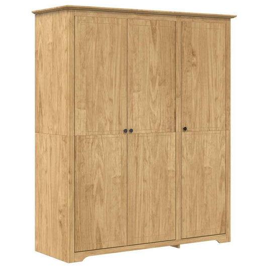 Wardrobe BODO Honey Brown 146 x 53.5 x 173 cm Engineered Wood