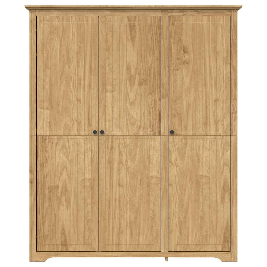 Wardrobe BODO Honey Brown 146 x 53.5 x 173 cm Engineered Wood