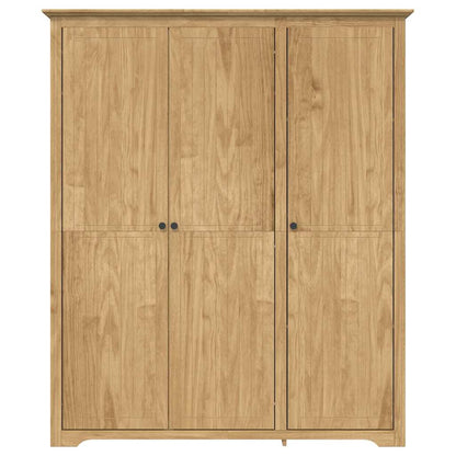 Wardrobe BODO Honey Brown 146 x 53.5 x 173 cm Engineered Wood
