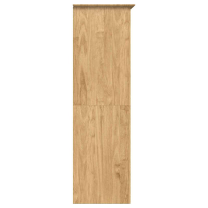 Wardrobe BODO Honey Brown 146 x 53.5 x 173 cm Engineered Wood