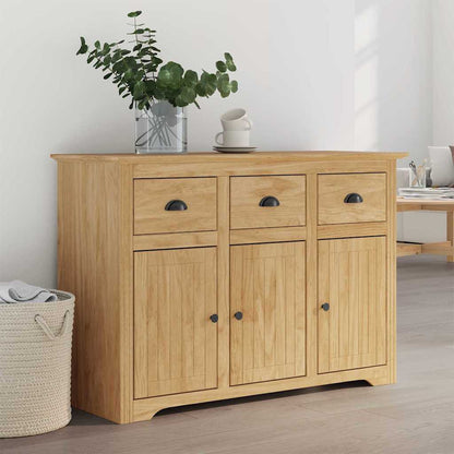 Sideboard BODO Honey Brown 115.5 x 44 x 80 cm Engineered Wood