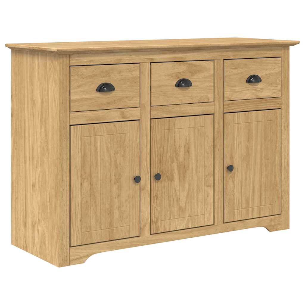 Sideboard BODO Honey Brown 115.5 x 44 x 80 cm Engineered Wood