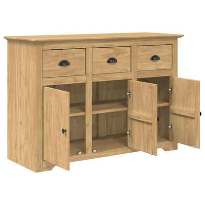 Sideboard BODO Honey Brown 115.5 x 44 x 80 cm Engineered Wood