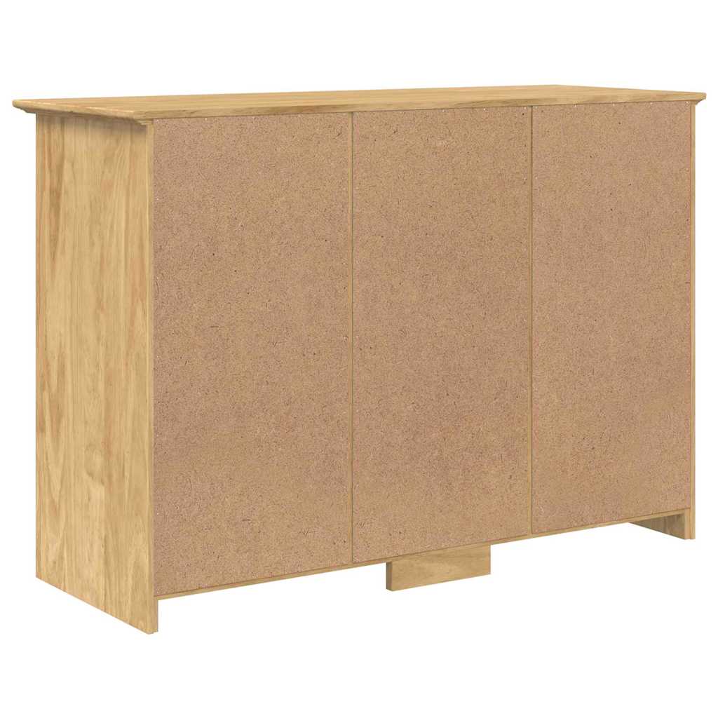 Sideboard BODO Honey Brown 115.5 x 44 x 80 cm Engineered Wood