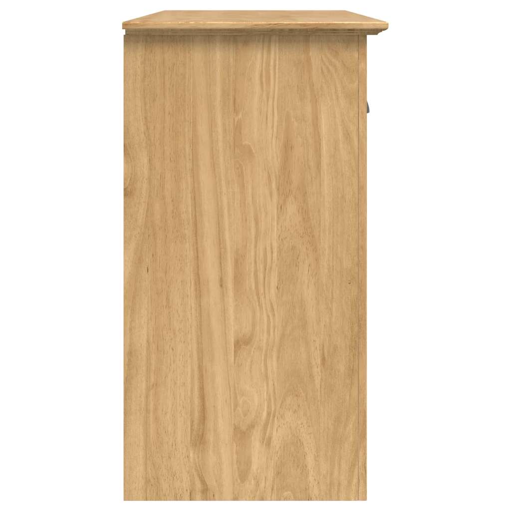 Sideboard BODO Honey Brown 115.5 x 44 x 80 cm Engineered Wood