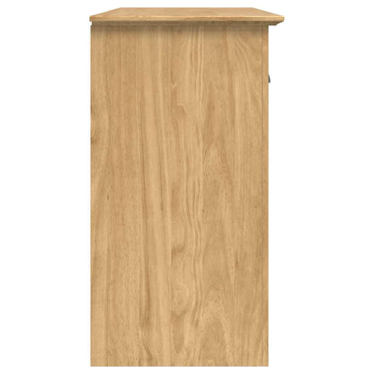 Sideboard BODO Honey Brown 115.5 x 44 x 80 cm Engineered Wood