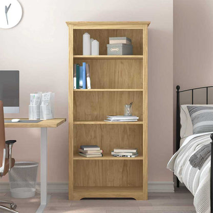 Bookcase BODO Honey Brown 82 x 40 x 173 cm Engineered Wood