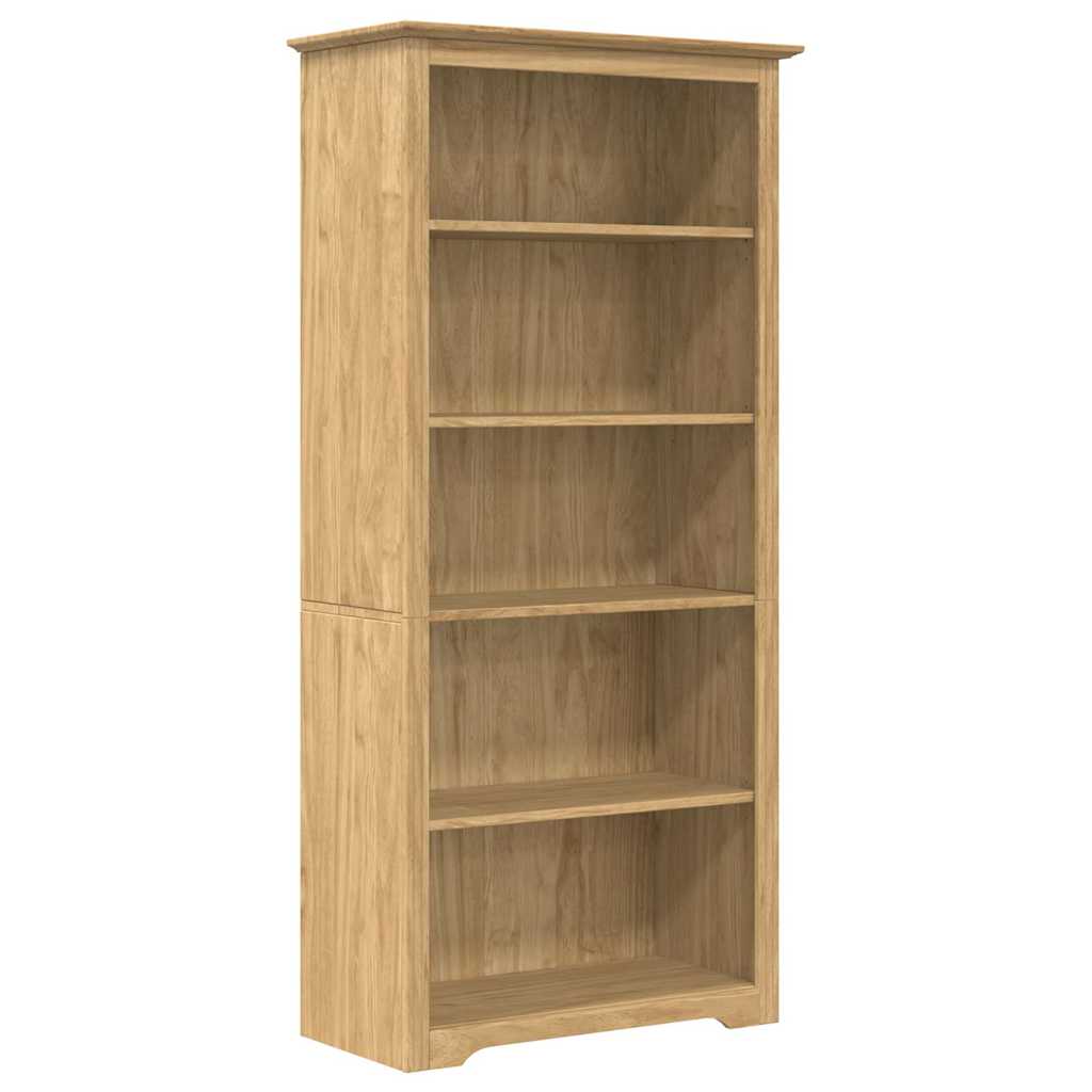 Bookcase BODO Honey Brown 82 x 40 x 173 cm Engineered Wood