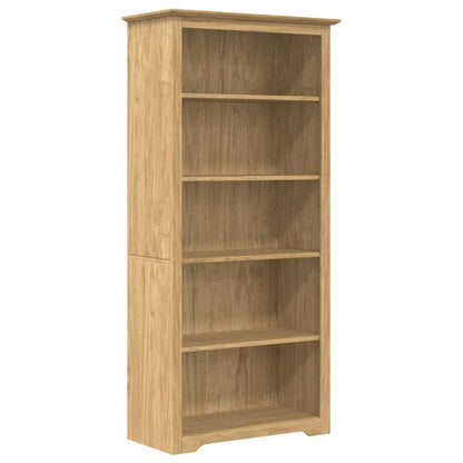 Bookcase BODO Honey Brown 82 x 40 x 173 cm Engineered Wood