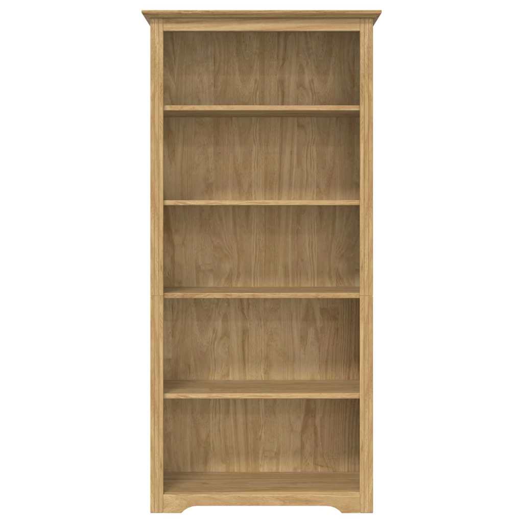 Bookcase BODO Honey Brown 82 x 40 x 173 cm Engineered Wood