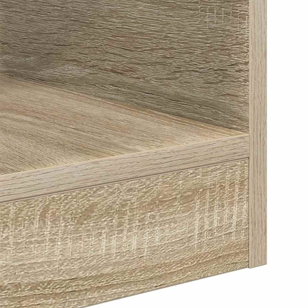 End Table Sonoma Oak 30.5 x 30 x 45 cm Engineered Wood