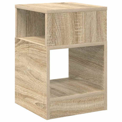 End Table Sonoma Oak 30.5 x 30 x 45 cm Engineered Wood
