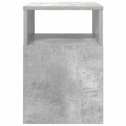 End Table Concrete Grey 30.5 x 30 x 45 cm Engineered Wood