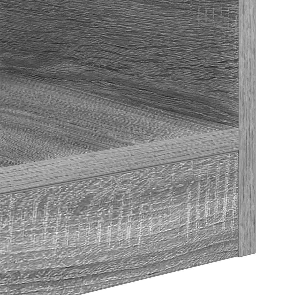 End Table Grey Sonoma 30.5 x 30 x 45 cm Engineered Wood