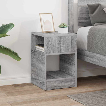 End Table Grey Sonoma 30.5 x 30 x 45 cm Engineered Wood