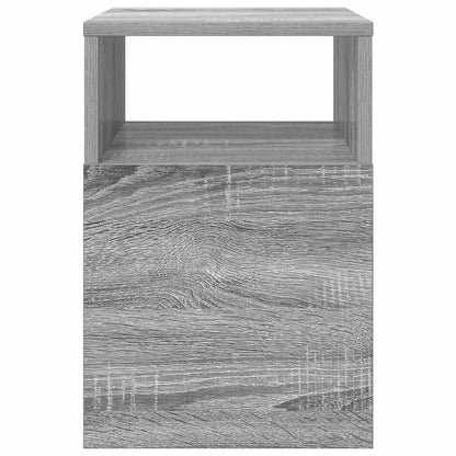 End Table 2 pcs Grey Sonoma 30.5 x 30 x 45 cm Engineered Wood
