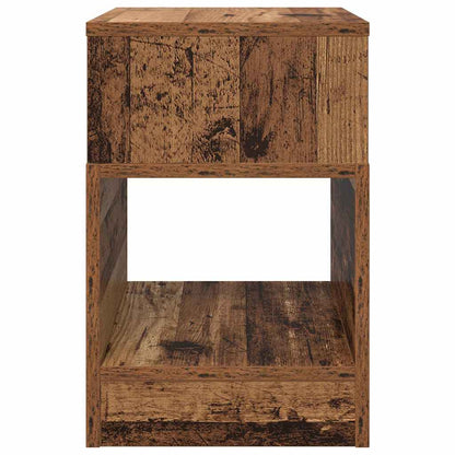 End Table Old Wood 30.5 x 30 x 45 cm Engineered Wood