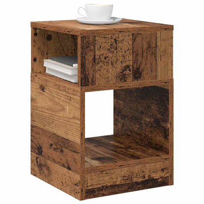 End Table Old Wood 30.5 x 30 x 45 cm Engineered Wood