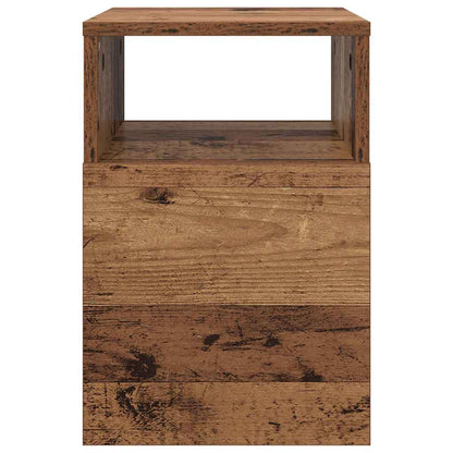 End Table Old Wood 30.5 x 30 x 45 cm Engineered Wood