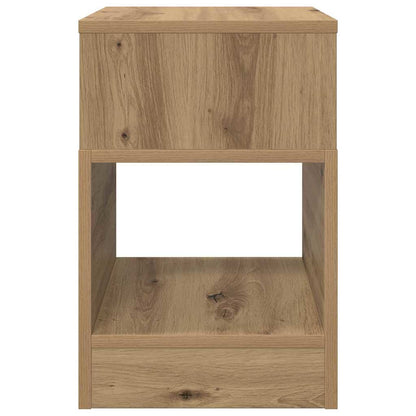 End Table Artisan Oak 30.5 x 30 x 45 cm Engineered Wood