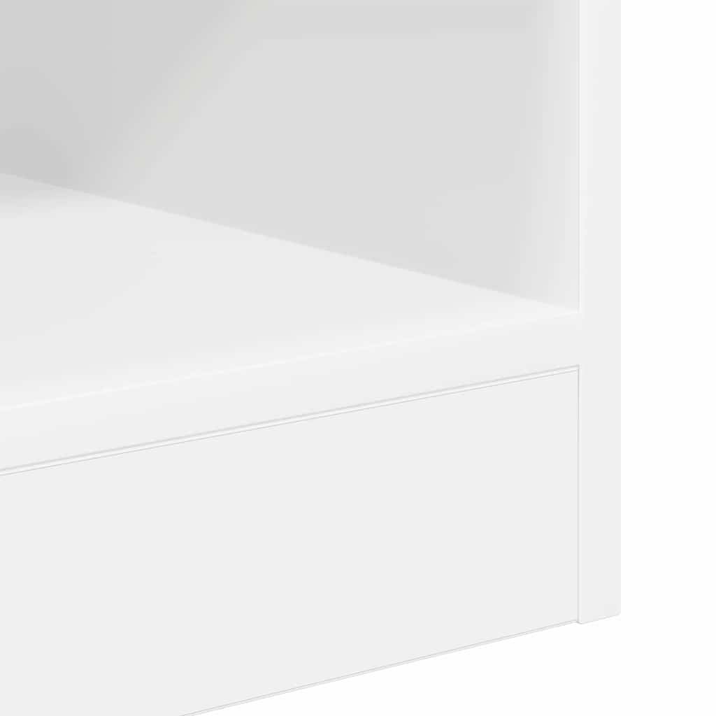 End Table 2 pcs White 40.5 x 40 x 45 cm Engineered Wood