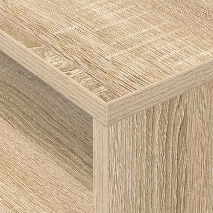 End Table Sonoma Oak 40.5 x 40 x 45 cm Engineered Wood