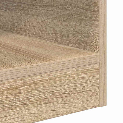 End Table Sonoma Oak 40.5 x 40 x 45 cm Engineered Wood