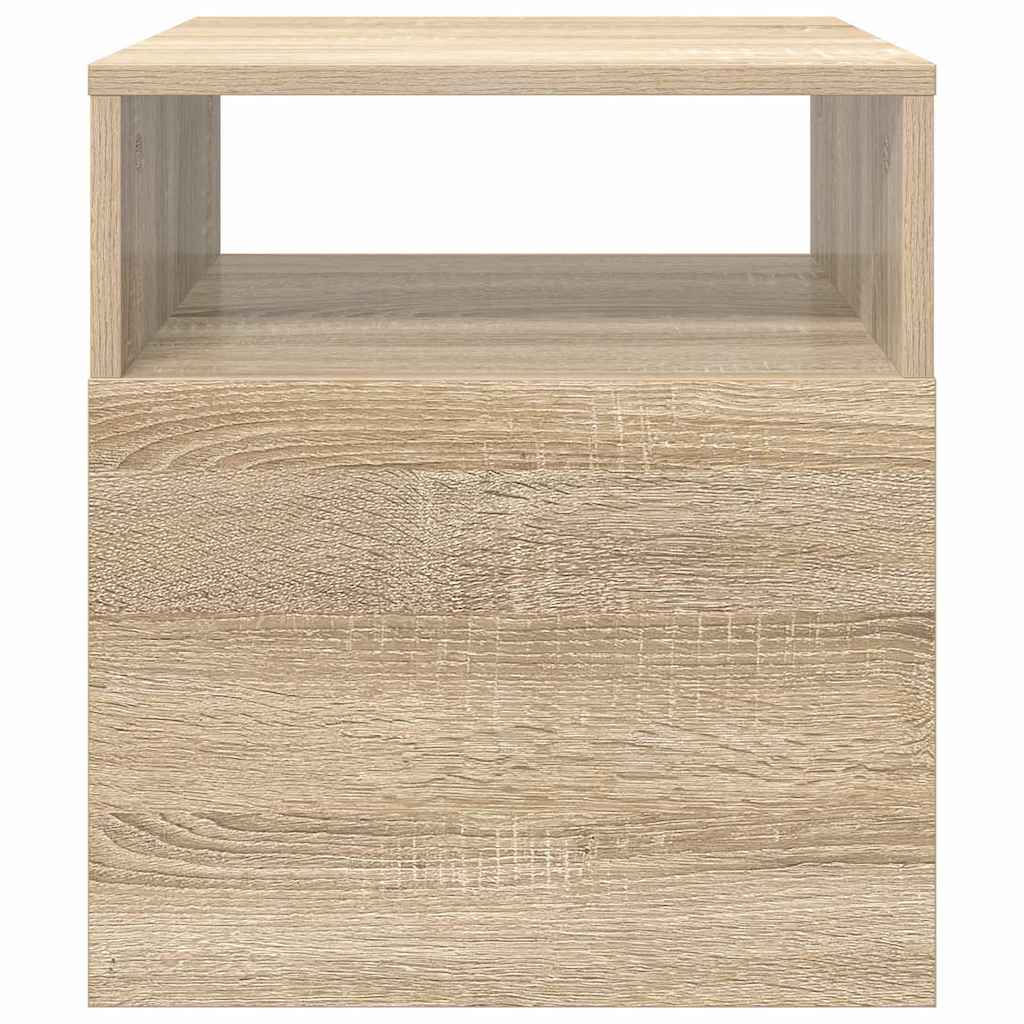 End Table Sonoma Oak 40.5 x 40 x 45 cm Engineered Wood