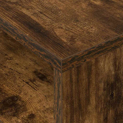 End Table 2 pcs Smoked Oak 40.5 x 40 x 45 cm Engineered Wood