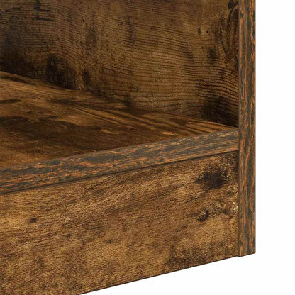 End Table 2 pcs Smoked Oak 40.5 x 40 x 45 cm Engineered Wood