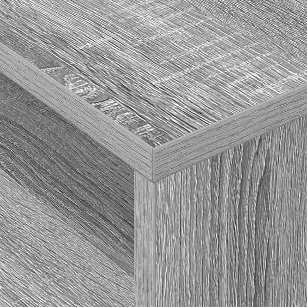End Table Grey Sonoma 40.5 x 40 x 45 cm Engineered Wood