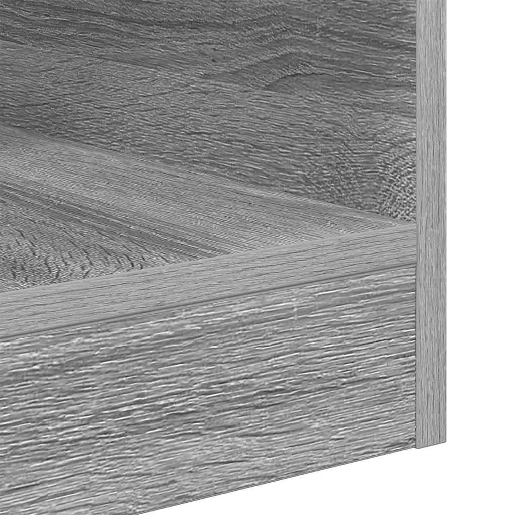 End Table Grey Sonoma 40.5 x 40 x 45 cm Engineered Wood