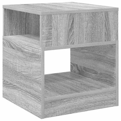 End Table Grey Sonoma 40.5 x 40 x 45 cm Engineered Wood