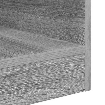 End Table 2 pcs Grey Sonoma 40.5 x 40 x 45 cm Engineered Wood