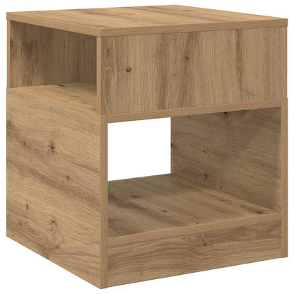 End Table Artisan Oak 40.5 x 40 x 45 cm Engineered Wood