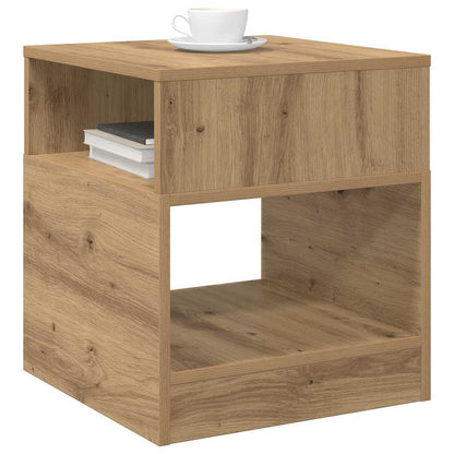 End Table Artisan Oak 40.5 x 40 x 45 cm Engineered Wood