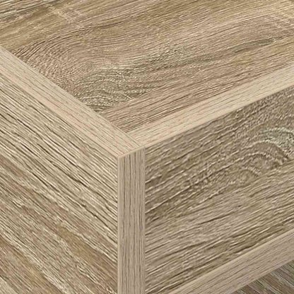 End Table 2 pcs Sonoma Oak 30 x 30 x 56 cm Engineered Wood